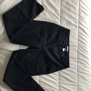 Westport black jeans, straight-leg fit, curvy.